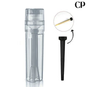 Dichavador e Bolador Automático de Cone 3 em 1 Branco Transparente