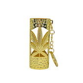 Porta-Isqueiro BIC J6 Ouro Folha Vazado