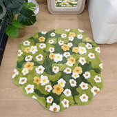 Tapete de Margaridas | Jardim Verde Tufted