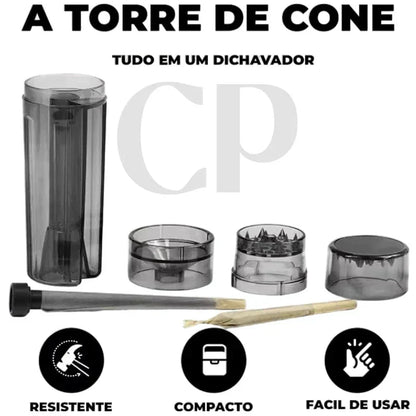 bolador-automatico-cone-3-em-1-pecas-desmontadas-e-beneficios-do-produto