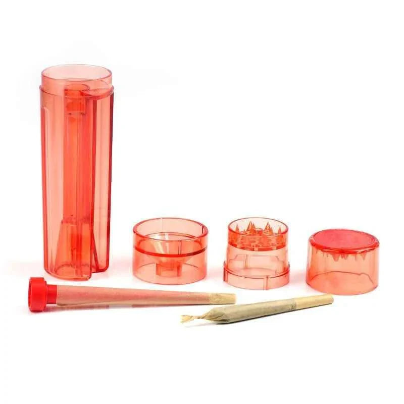 dichavador-bolador-automatico-3-em-1-vermelho-desmontado-com-cone
