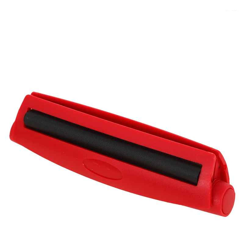 Bolador automatico de cone Puff Master vermelho vista frontal