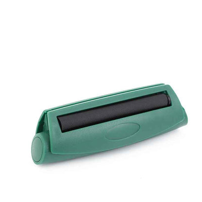 Bolador automatico de cone Puff Master verde vista frontal