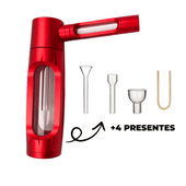 Bong Puff Life de Vidro com Filtragem na Agua