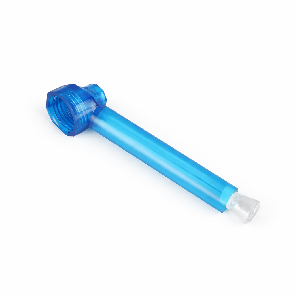 Bong Portatil Puff rosa compacto para setup