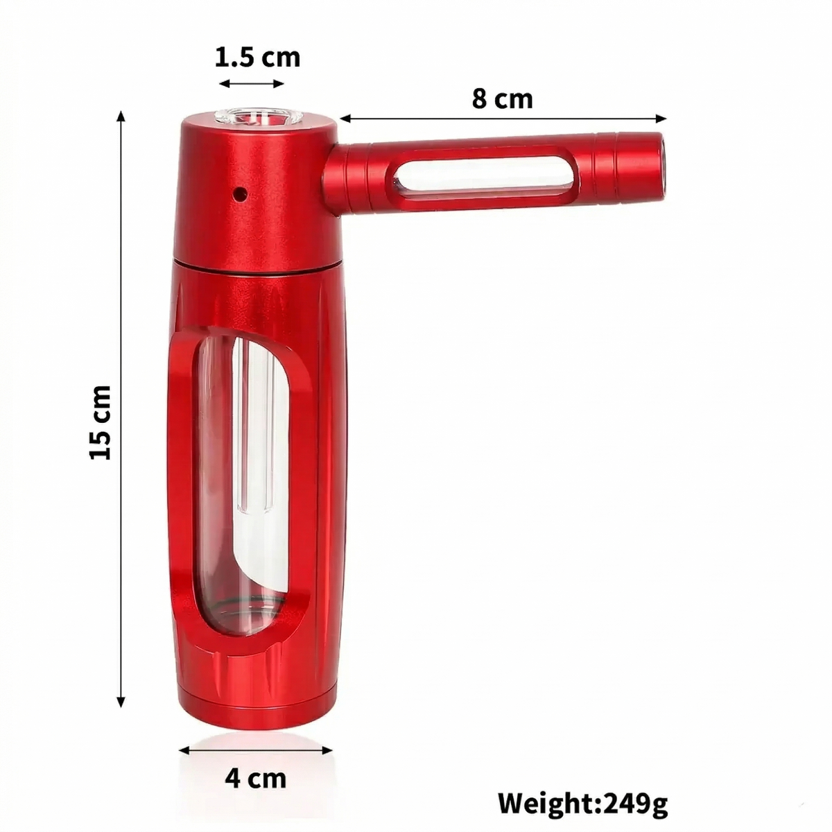 Bong Puff Life imagem gerada com bong em uso de mesa