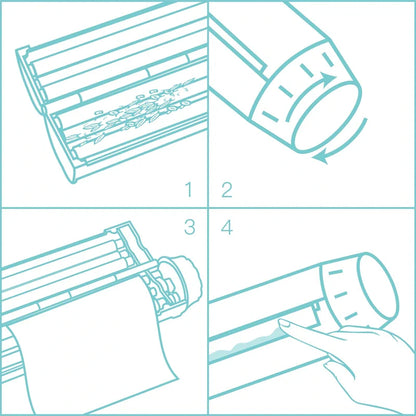 Bolador automatico para finos Slide tutorial de uso passo a passo com seda