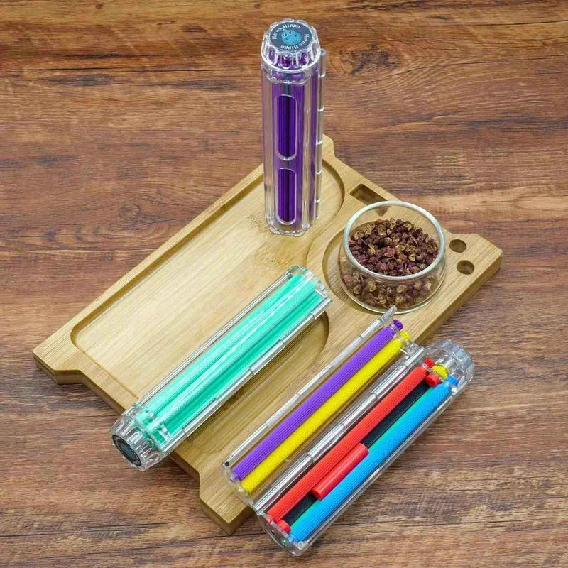 Bolador automatico para finos Slide em varias cores na bandeja de preparo
