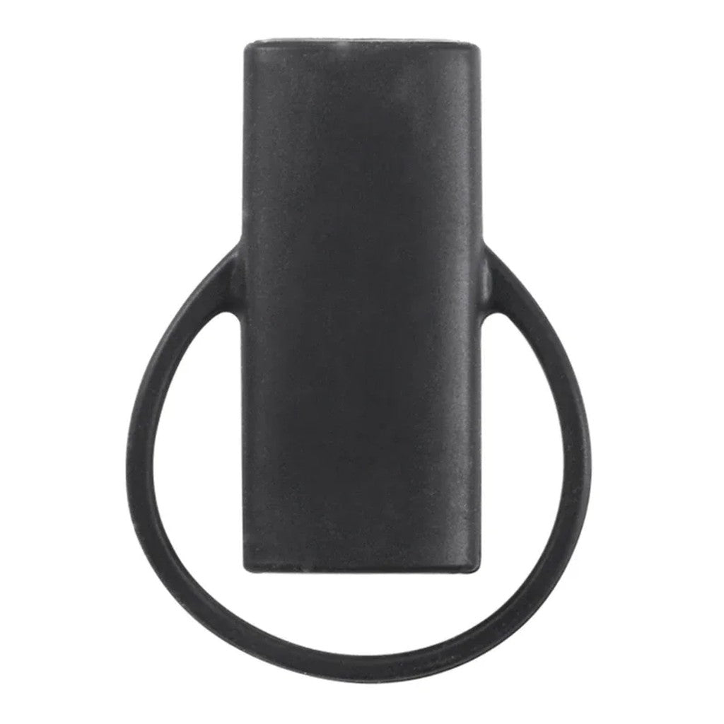 Porta-isqueiro de silicone preto para isqueiro padrao