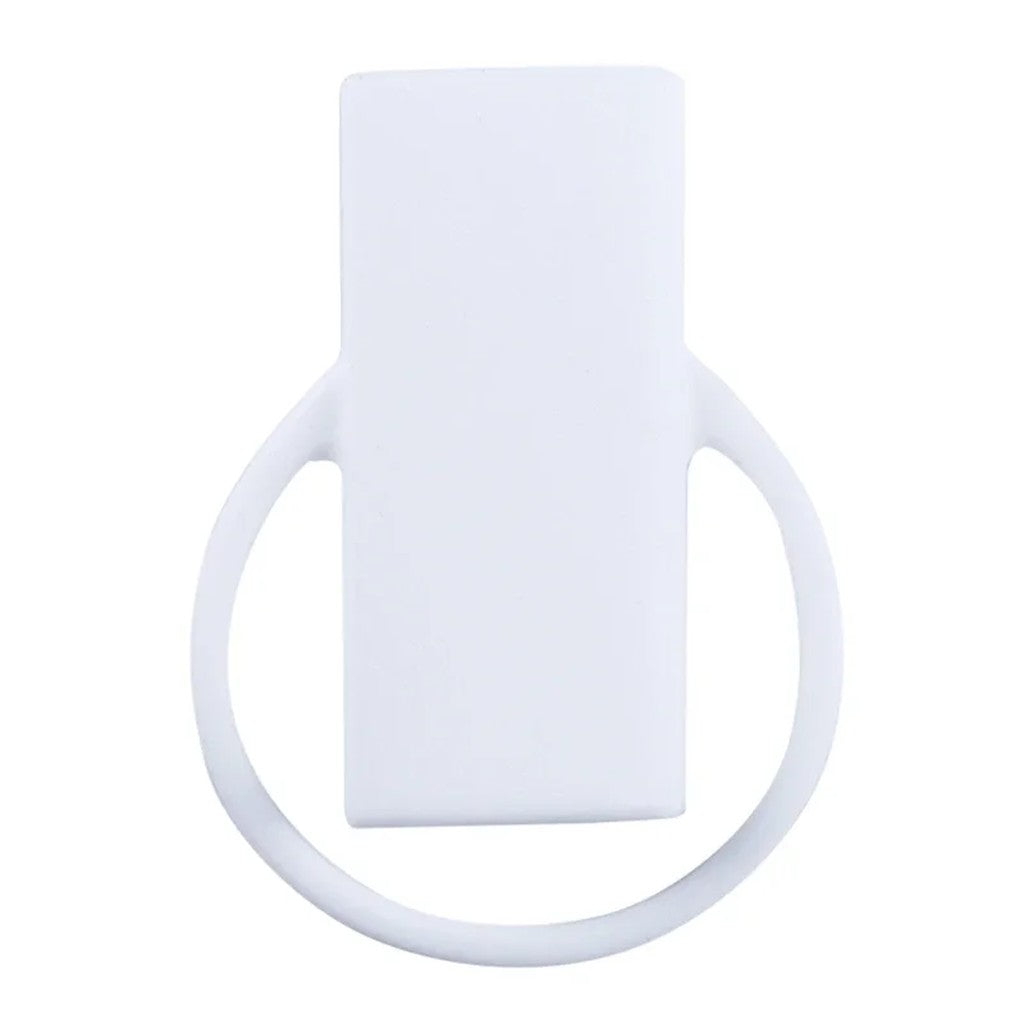 Porta-isqueiro de silicone branco para isqueiro padrao