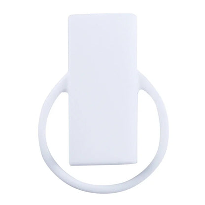 Porta-isqueiro de silicone branco para isqueiro padrao