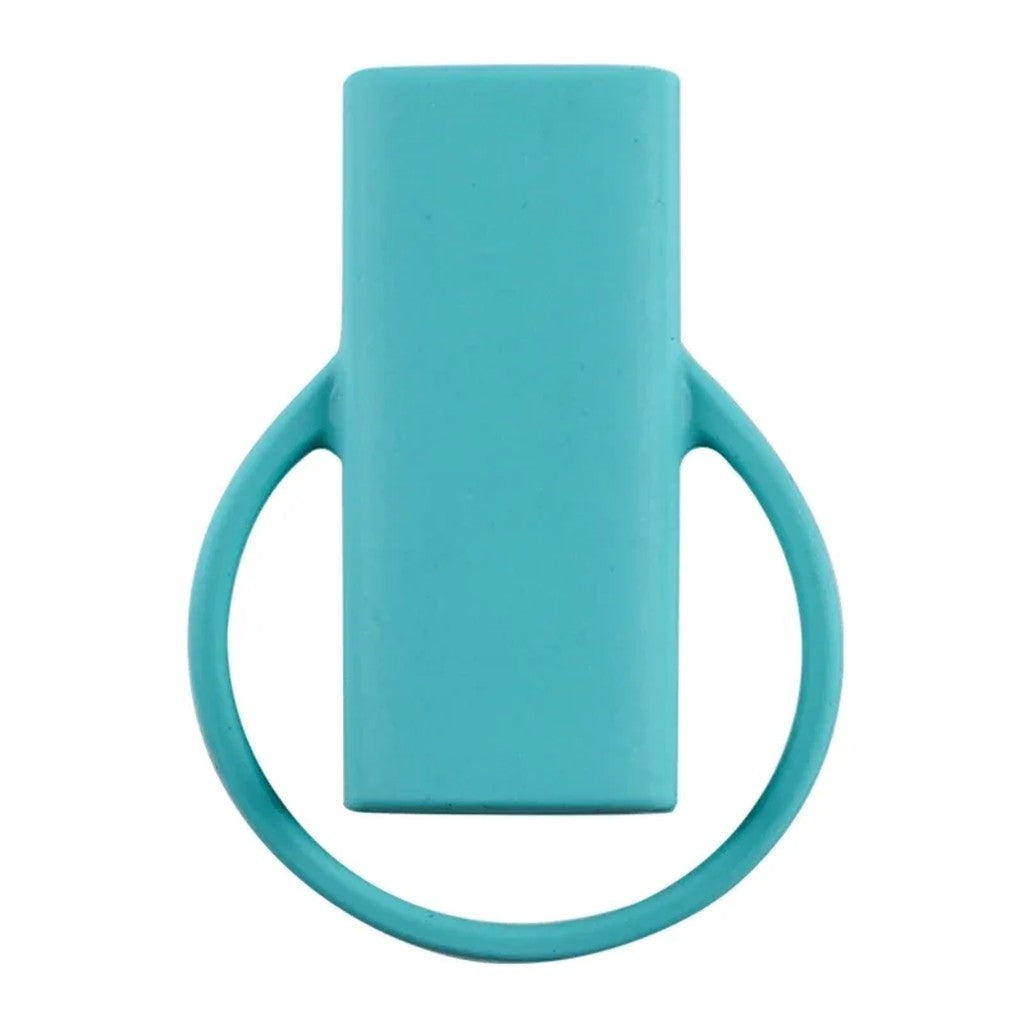Porta-isqueiro de silicone verde para isqueiro padrao