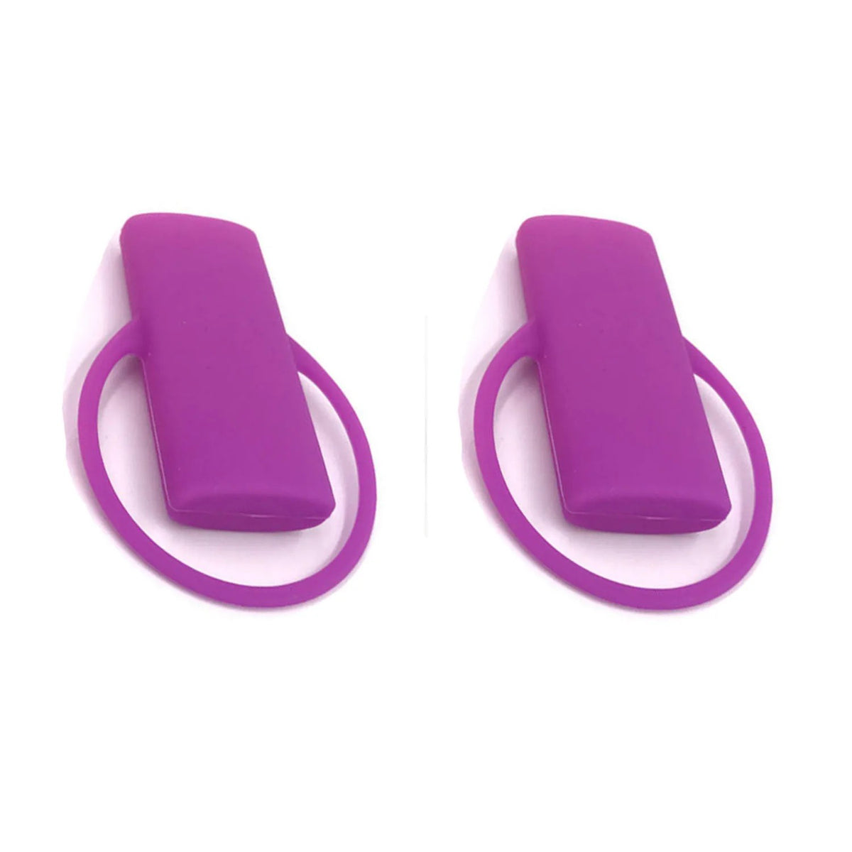 Porta-isqueiro de silicone roxo para isqueiro padrao
