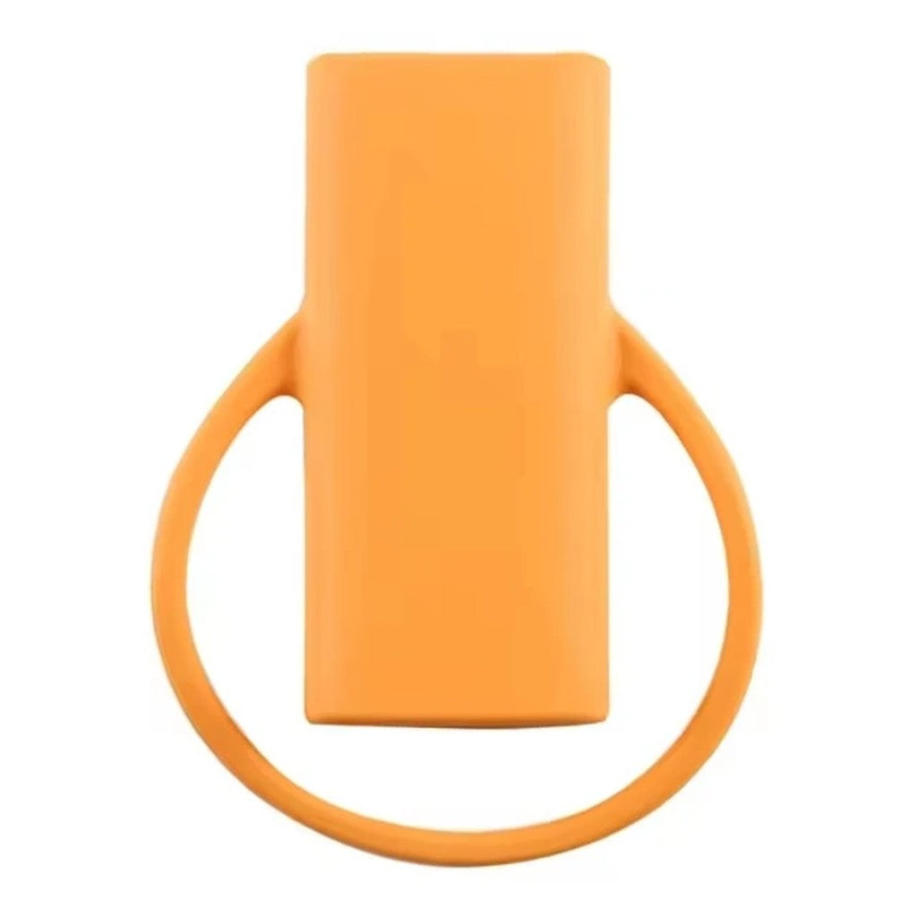 Porta-isqueiro de silicone laranja para isqueiro padrao