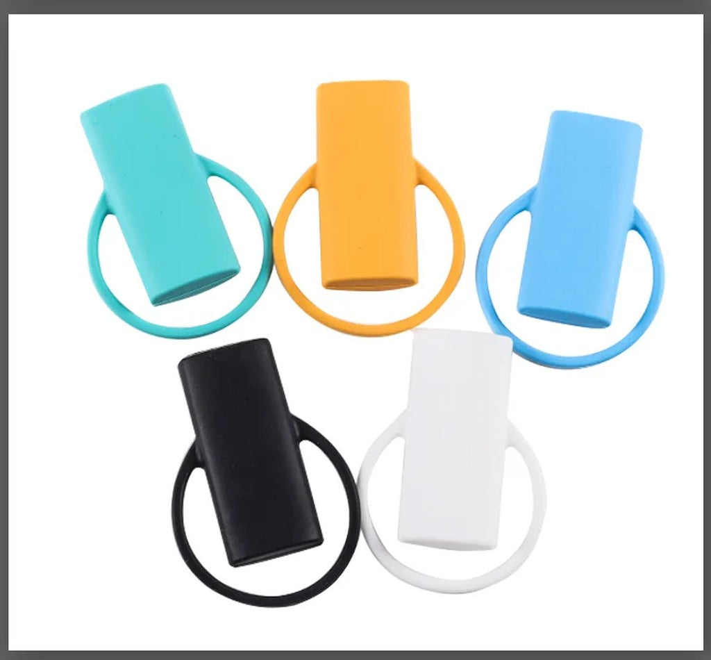 Porta-isqueiro de silicone detalhe flexivel da capa