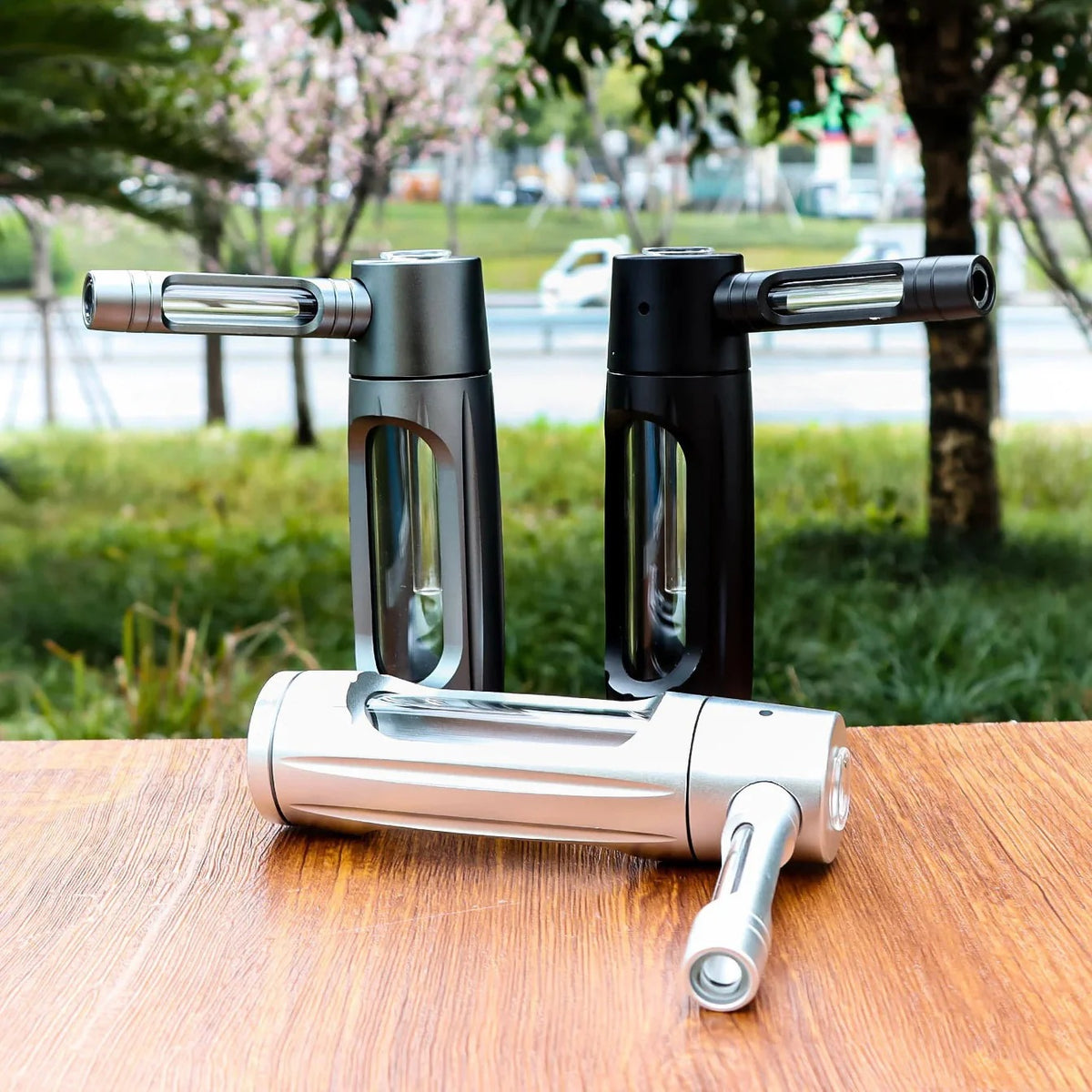 Bong Puff Life detalhe da base e passagem de agua