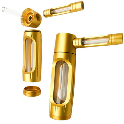 Bong Puff Life visto de frente com bowl removivel
