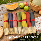 Kit Incenso de Palito 140 Unidades | Ritual de Aromas