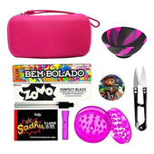 Kit Puff Pink Edition 13 Itens com Case