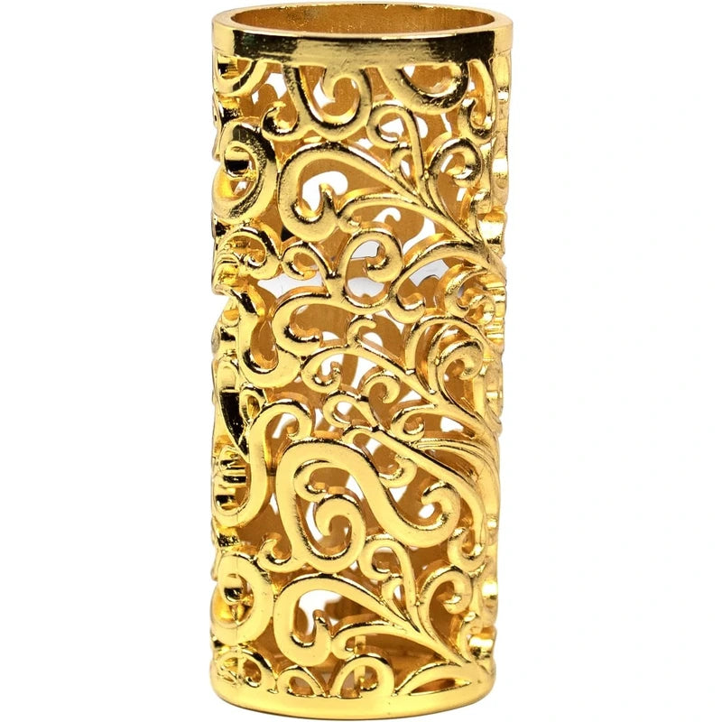 porta-isqueiro-bic-j6-ouro-corpo-vazado - Porta-isqueiro BIC J6 ouro com corpo metalico vazado em foto de produto.