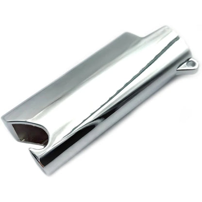 porta-isqueiro-bic-mini-j5-prata-com-abridor-angulo-lateral - Porta-isqueiro BIC Mini J5 prata com abridor em detalhe lateral